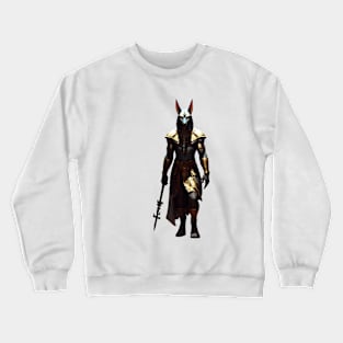 Anubis, Egyptian god Crewneck Sweatshirt